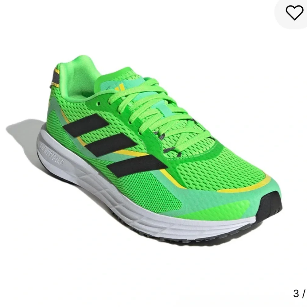 Adidas SL20.3 Green and Black Running Shoes
